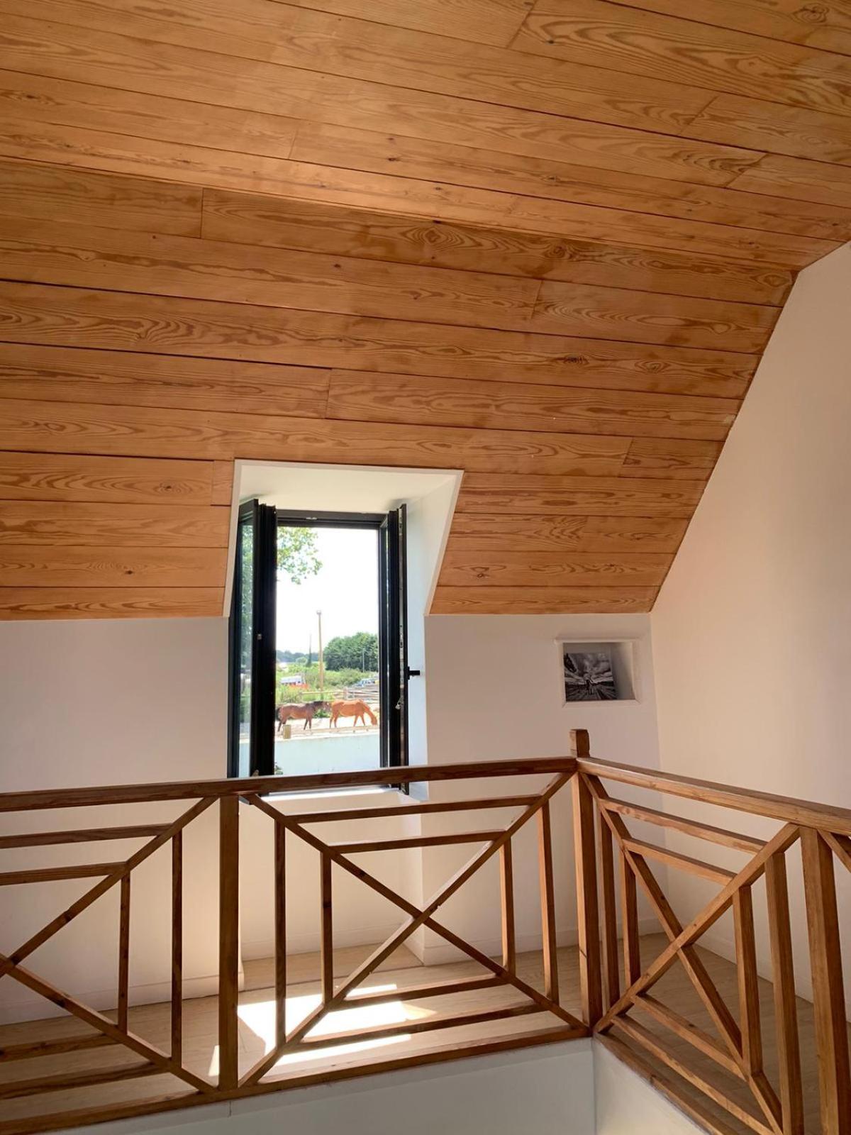 Les Ecuries Du Nevez Villa Ploneour-Lanvern Exterior photo