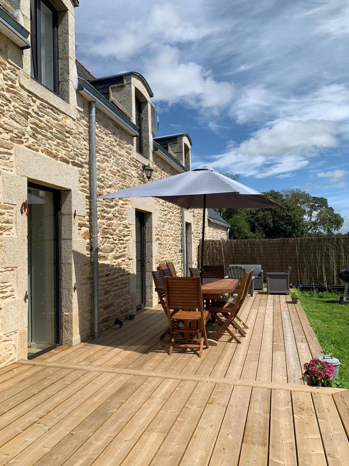 Les Ecuries Du Nevez Villa Ploneour-Lanvern Exterior photo